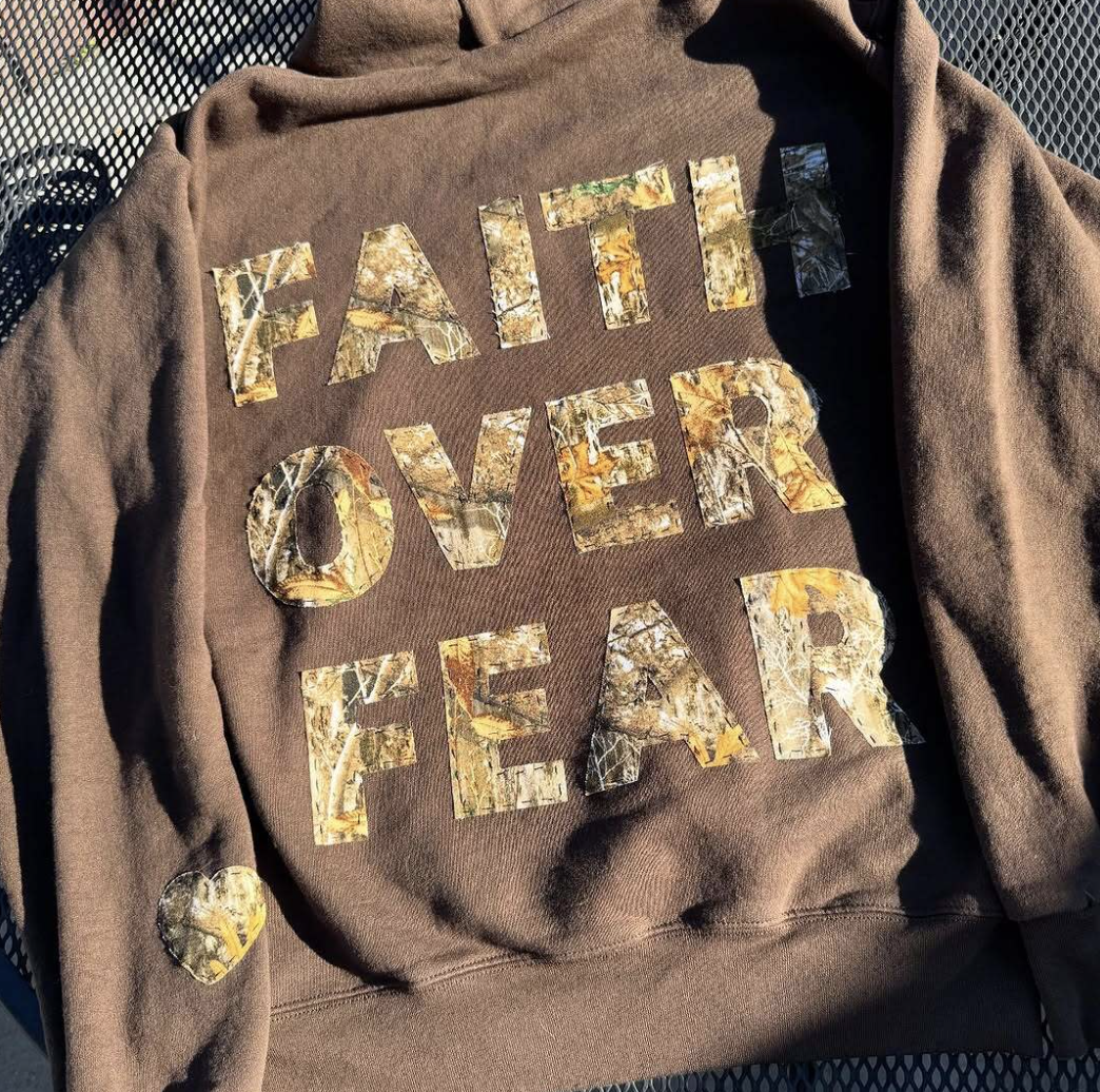 LANABELL™ - FAITH OVER FEAR HOODIE - HEALCUPS