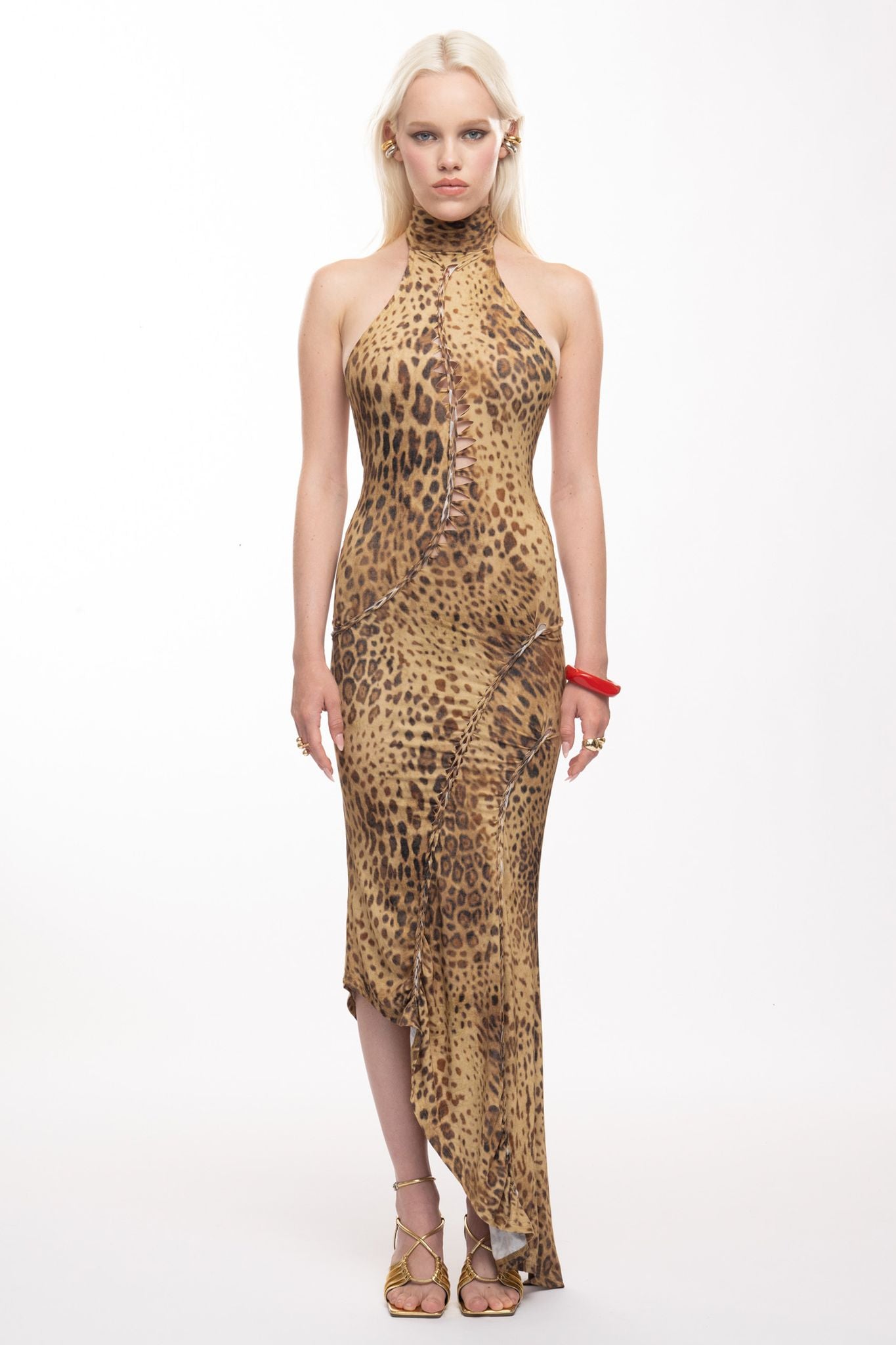 LANABELL™ - LEOPARDEN KLEID - HEALCUPS