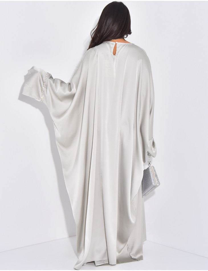 LANABELL™ - BUTTFERFLY ABAYA MIT FARBIGEN SCHMUCK - HEALCUPS