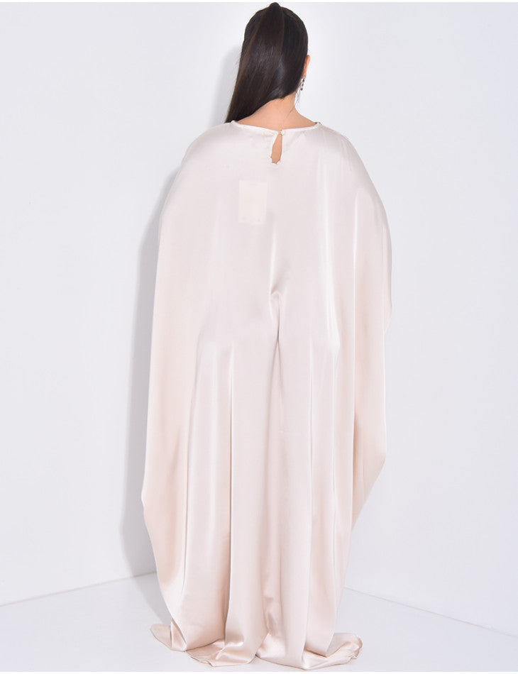 LANABELL™ - BUTTFERFLY ABAYA MIT FARBIGEN SCHMUCK - HEALCUPS