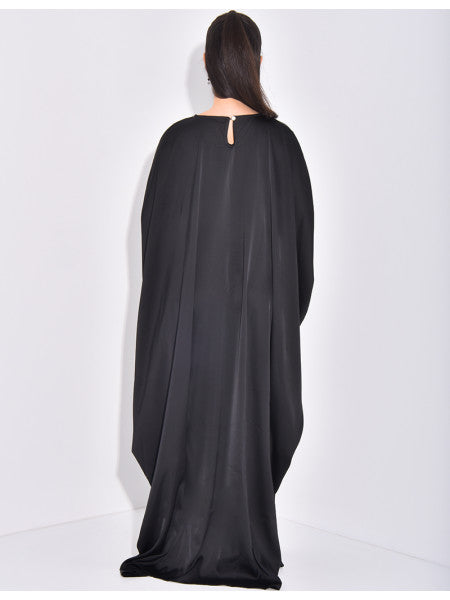 LANABELL™ - BUTTFERFLY ABAYA MIT FARBIGEN SCHMUCK - HEALCUPS