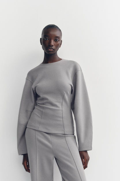LANABELL™ - INTERLOCK-SWEATSHIRT-SET - HEALCUPS