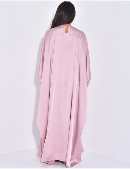 LANABELL™ - BUTTFERFLY ABAYA MIT FARBIGEN SCHMUCK - HEALCUPS