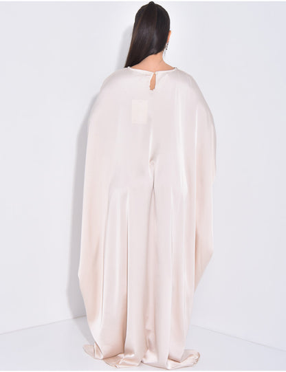 LANABELL™ - BUTTFERFLY ABAYA MIT FARBIGEN SCHMUCK - HEALCUPS