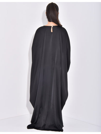 LANABELL™ - BUTTFERFLY ABAYA MIT FARBIGEN SCHMUCK - HEALCUPS